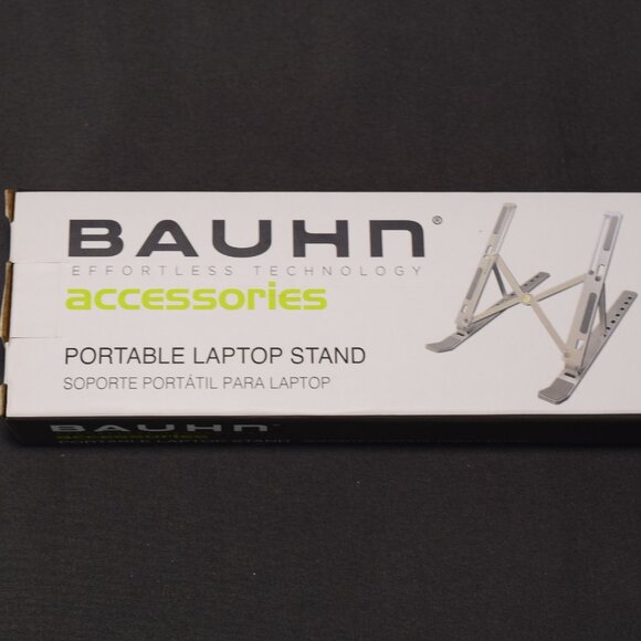 NEW Bauhn Portable Laptop Phone Tablet Stand Lightweight Aluminum 18” Device - Picture 3 of 13